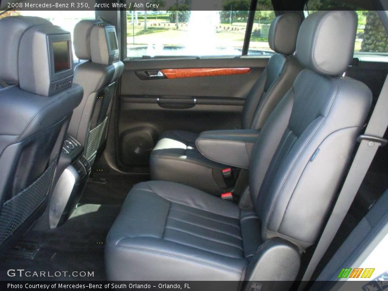 Arctic White / Ash Grey 2008 Mercedes-Benz R 350