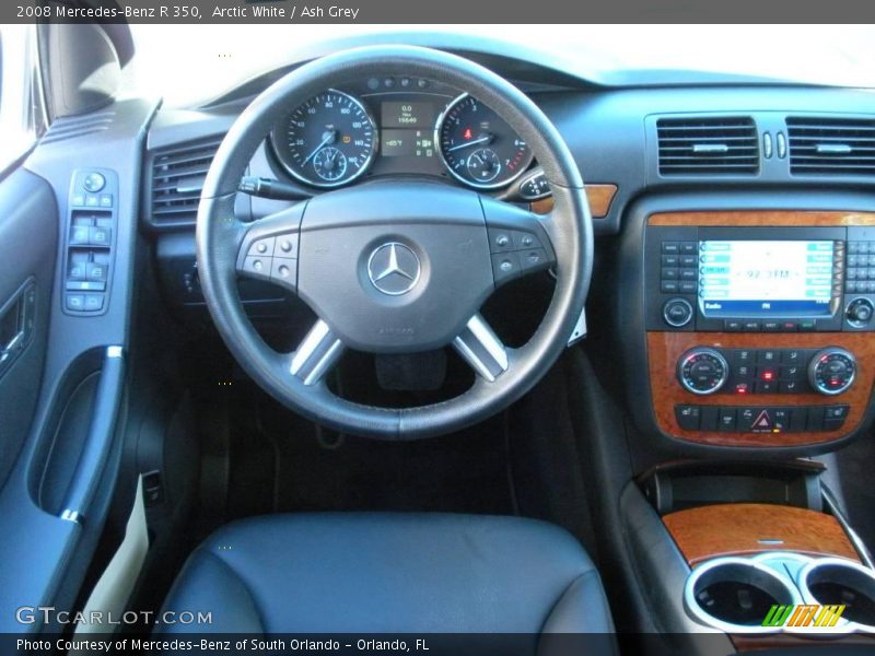 Arctic White / Ash Grey 2008 Mercedes-Benz R 350