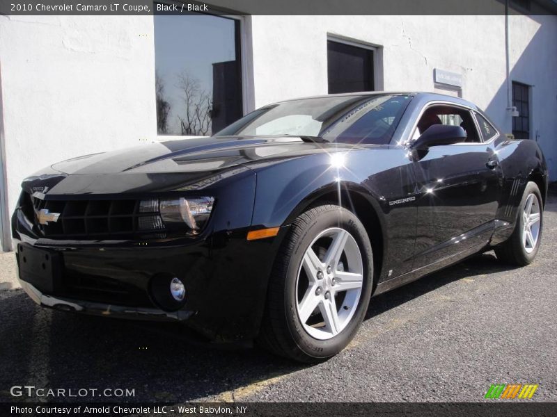 Black / Black 2010 Chevrolet Camaro LT Coupe