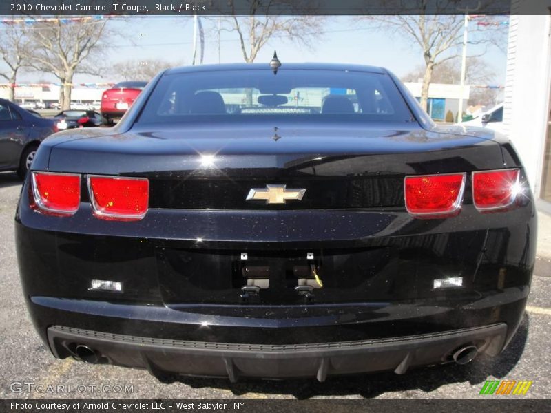 Black / Black 2010 Chevrolet Camaro LT Coupe