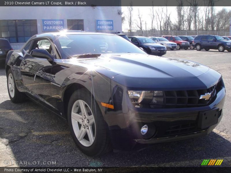 Black / Black 2010 Chevrolet Camaro LT Coupe