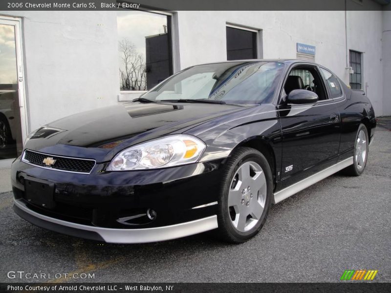 Black / Ebony 2006 Chevrolet Monte Carlo SS