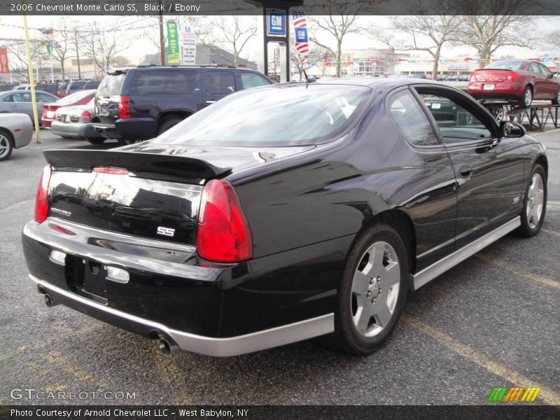 Black / Ebony 2006 Chevrolet Monte Carlo SS