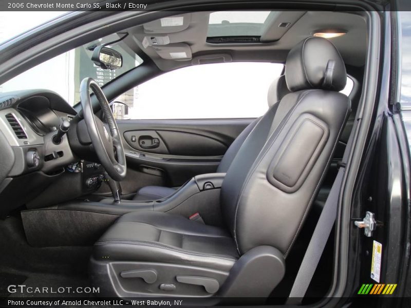 Black / Ebony 2006 Chevrolet Monte Carlo SS