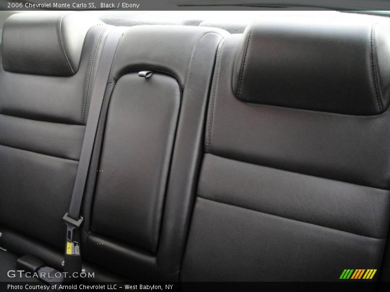 Black / Ebony 2006 Chevrolet Monte Carlo SS