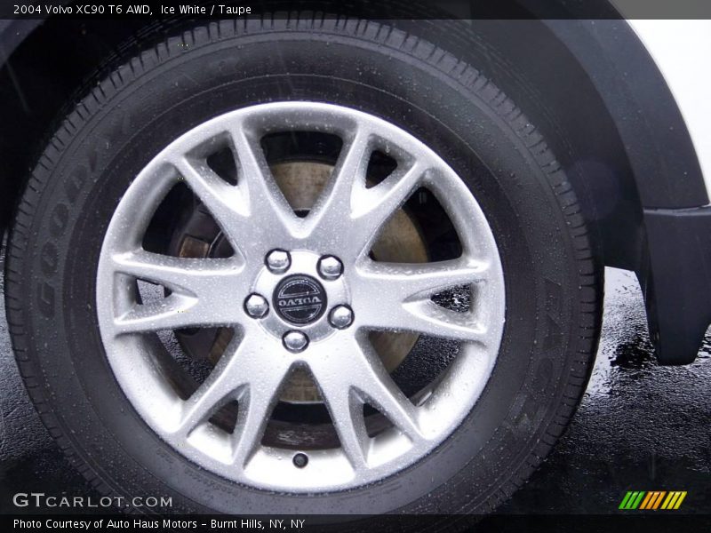 Ice White / Taupe 2004 Volvo XC90 T6 AWD