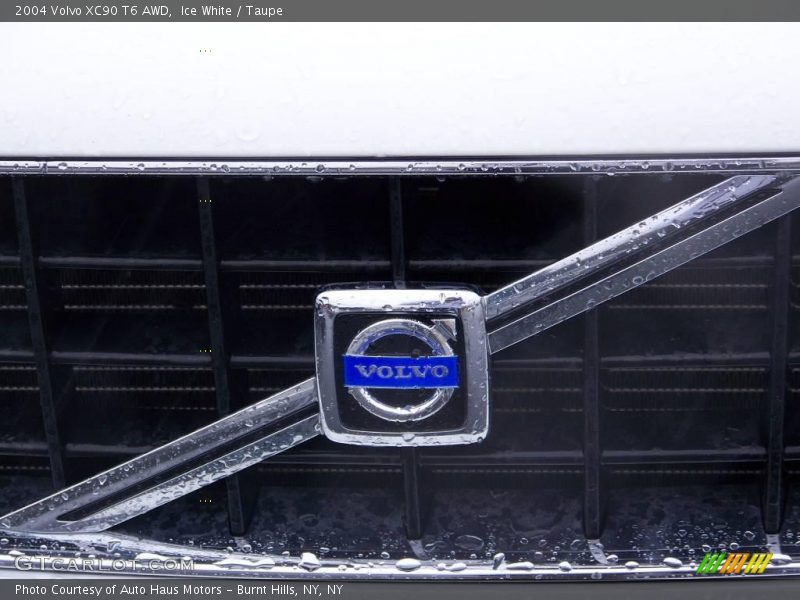 Ice White / Taupe 2004 Volvo XC90 T6 AWD