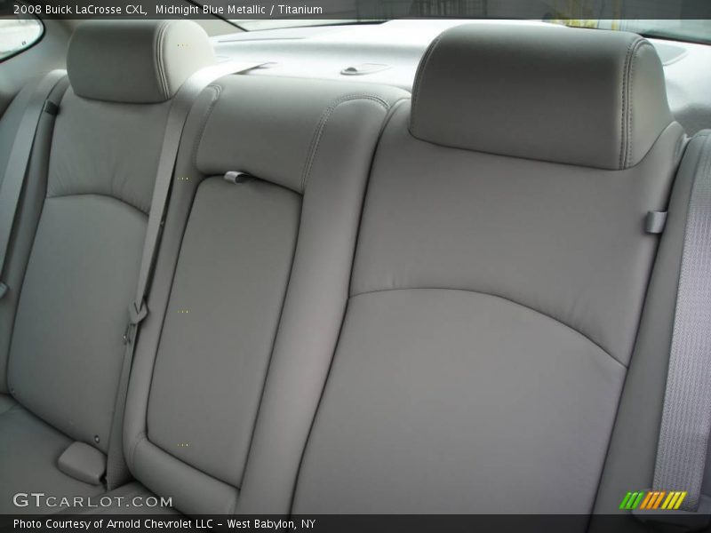 Midnight Blue Metallic / Titanium 2008 Buick LaCrosse CXL