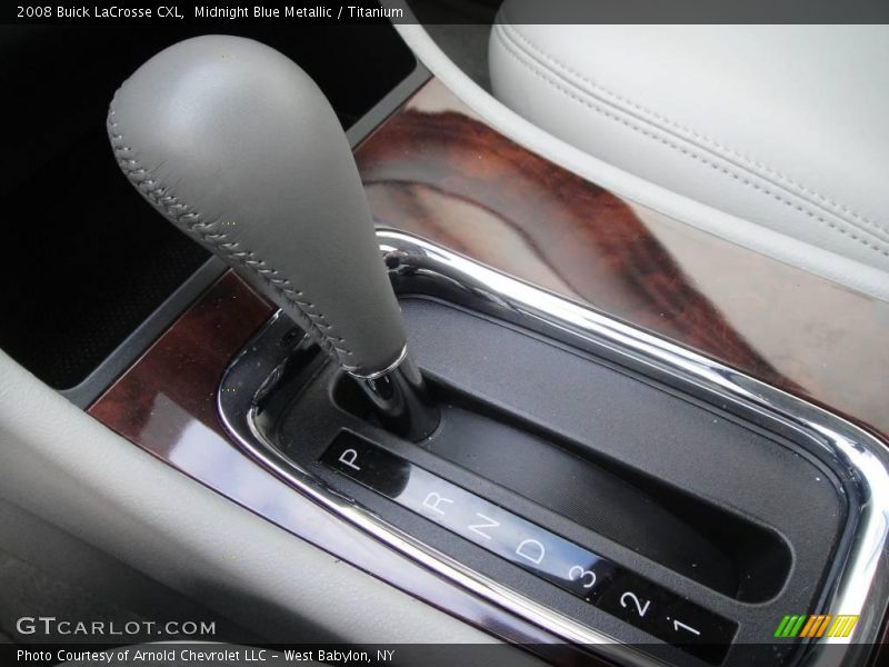 Midnight Blue Metallic / Titanium 2008 Buick LaCrosse CXL