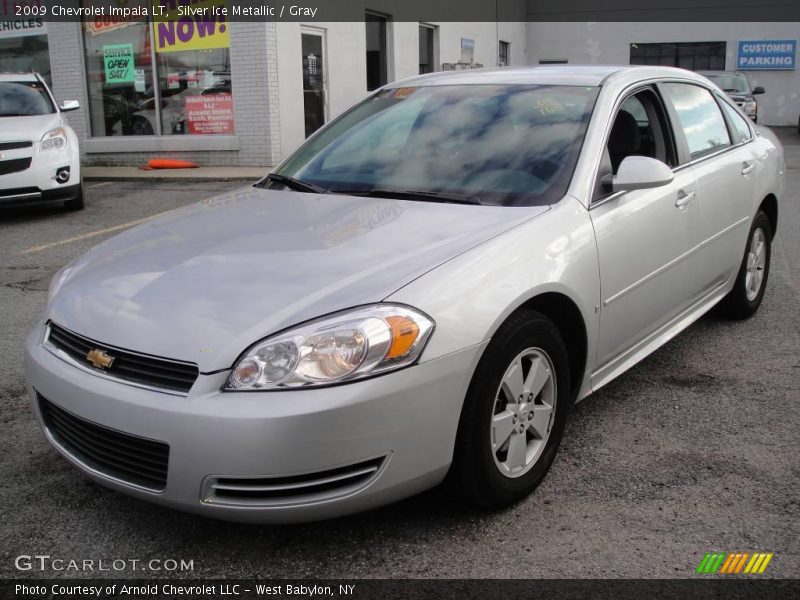 Silver Ice Metallic / Gray 2009 Chevrolet Impala LT