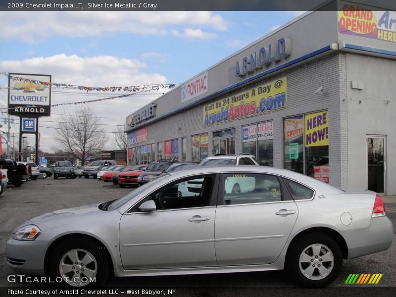 Silver Ice Metallic / Gray 2009 Chevrolet Impala LT