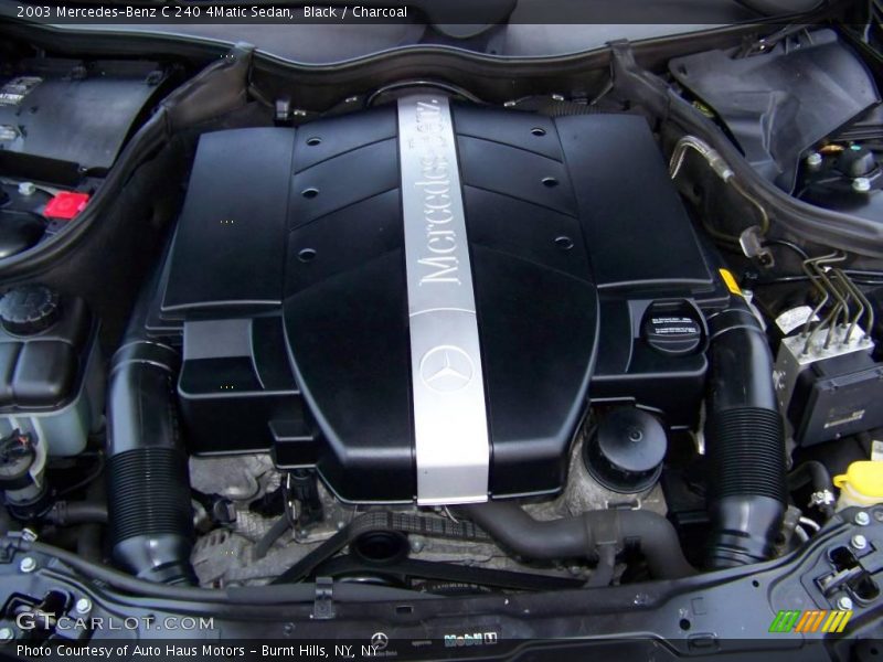 Black / Charcoal 2003 Mercedes-Benz C 240 4Matic Sedan