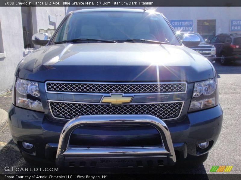 Blue Granite Metallic / Light Titanium/Dark Titanium 2008 Chevrolet Tahoe LTZ 4x4