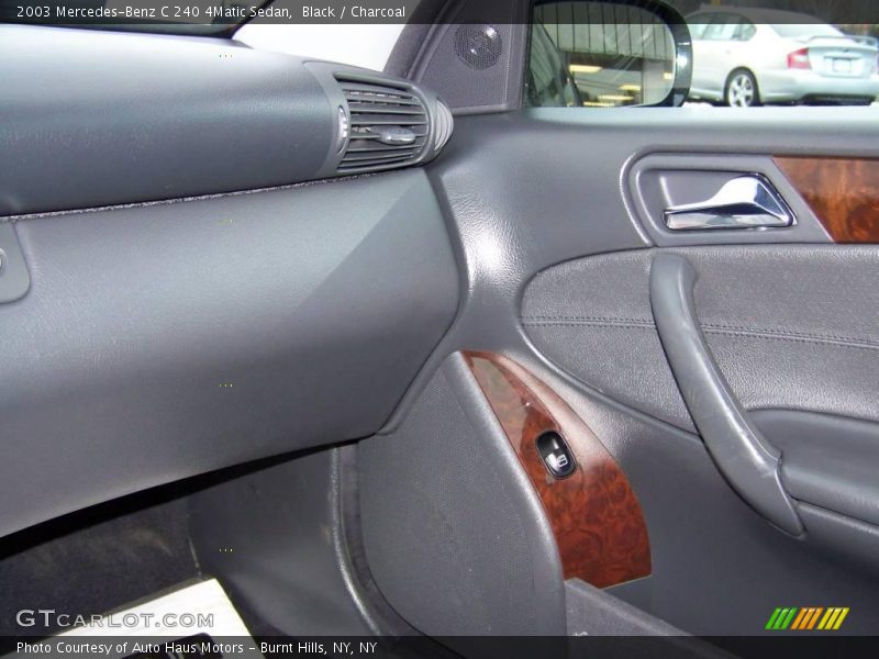 Black / Charcoal 2003 Mercedes-Benz C 240 4Matic Sedan