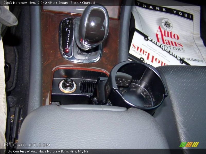 Black / Charcoal 2003 Mercedes-Benz C 240 4Matic Sedan