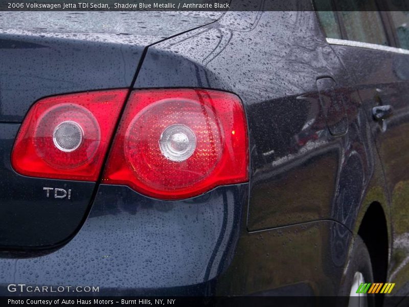 Shadow Blue Metallic / Anthracite Black 2006 Volkswagen Jetta TDI Sedan
