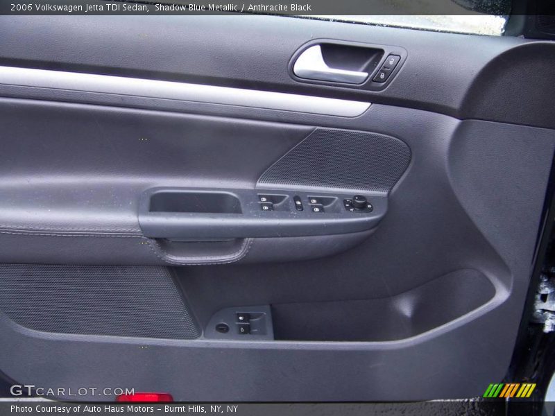 Shadow Blue Metallic / Anthracite Black 2006 Volkswagen Jetta TDI Sedan