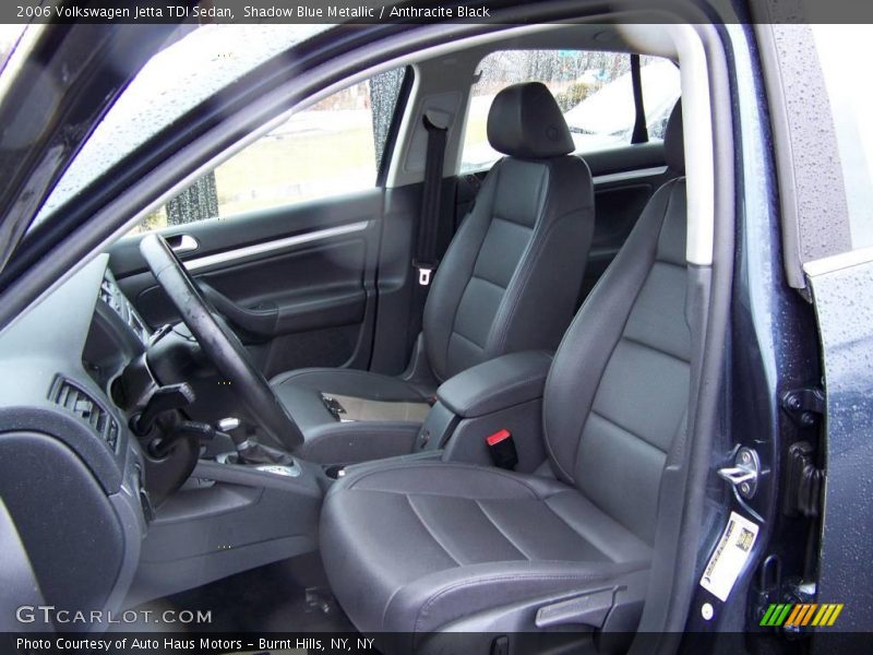 Shadow Blue Metallic / Anthracite Black 2006 Volkswagen Jetta TDI Sedan