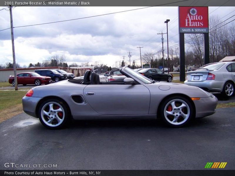 Meridian Metallic / Black 2001 Porsche Boxster S