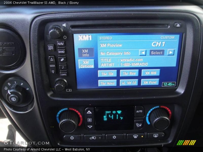 Black / Ebony 2006 Chevrolet TrailBlazer SS AWD