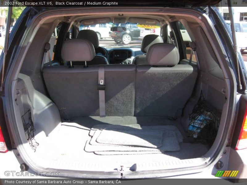Black Clearcoat / Medium Graphite 2002 Ford Escape XLT V6