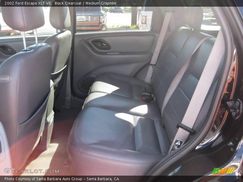 Black Clearcoat / Medium Graphite 2002 Ford Escape XLT V6