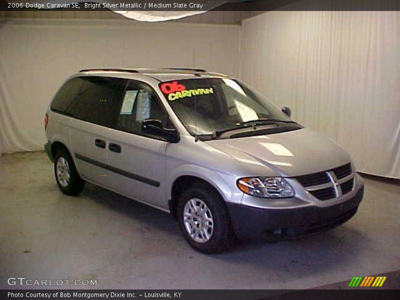 Bright Silver Metallic / Medium Slate Gray 2006 Dodge Caravan SE
