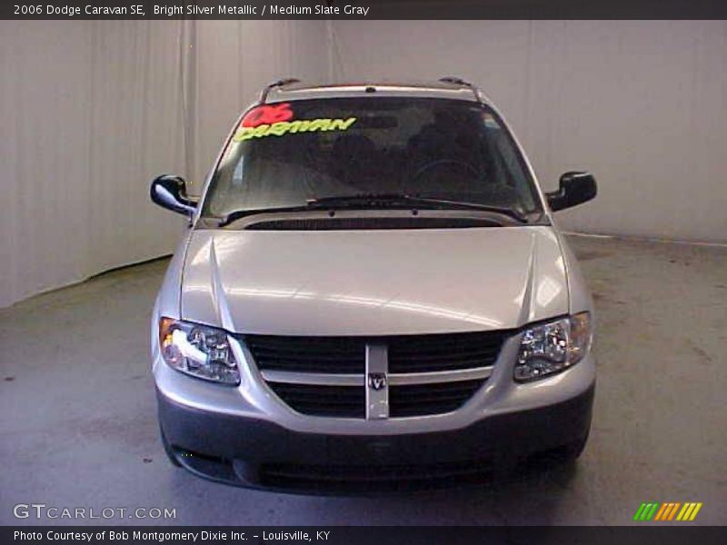 Bright Silver Metallic / Medium Slate Gray 2006 Dodge Caravan SE