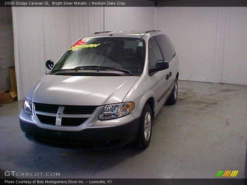 Bright Silver Metallic / Medium Slate Gray 2006 Dodge Caravan SE