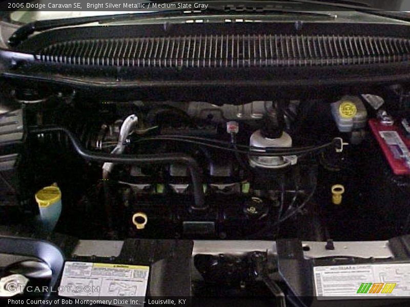 Bright Silver Metallic / Medium Slate Gray 2006 Dodge Caravan SE
