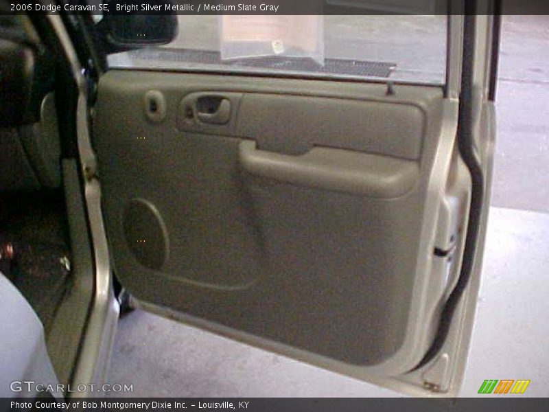 Bright Silver Metallic / Medium Slate Gray 2006 Dodge Caravan SE