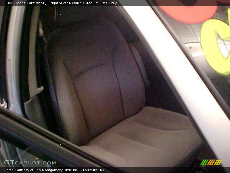 Bright Silver Metallic / Medium Slate Gray 2006 Dodge Caravan SE