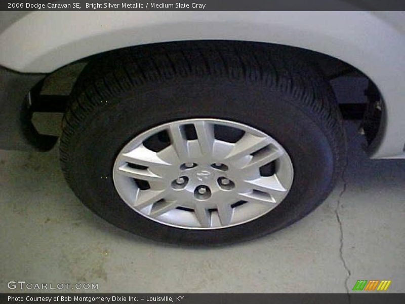 Bright Silver Metallic / Medium Slate Gray 2006 Dodge Caravan SE
