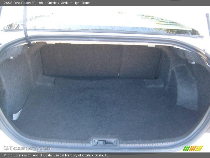 White Suede / Medium Light Stone 2008 Ford Fusion SE