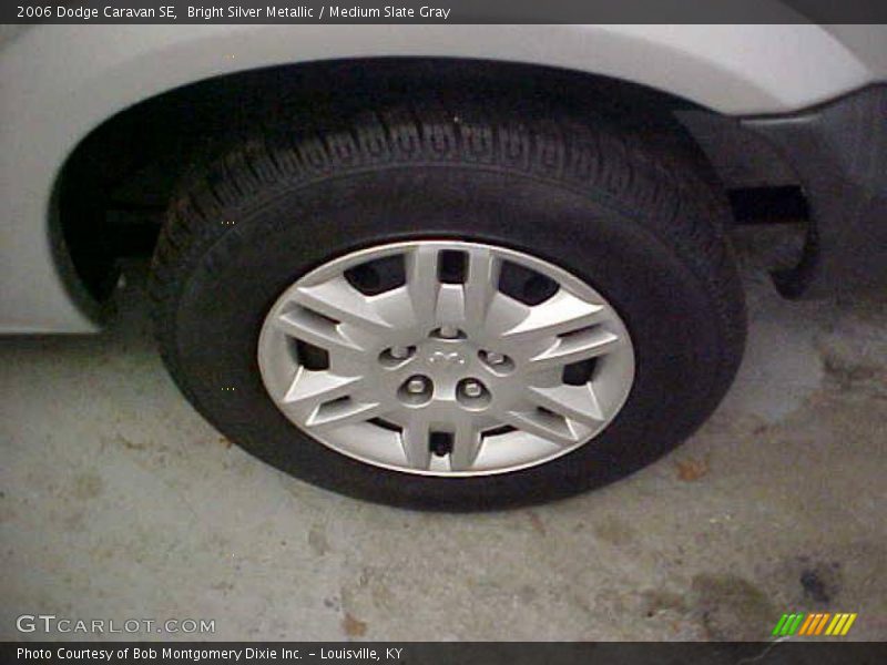 Bright Silver Metallic / Medium Slate Gray 2006 Dodge Caravan SE