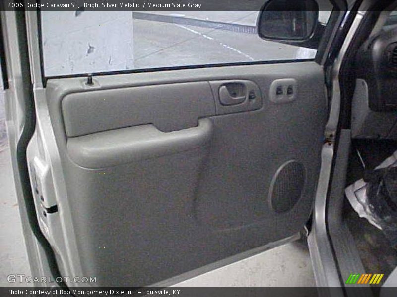 Bright Silver Metallic / Medium Slate Gray 2006 Dodge Caravan SE