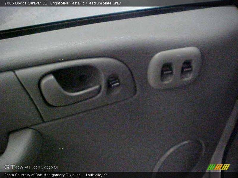 Bright Silver Metallic / Medium Slate Gray 2006 Dodge Caravan SE
