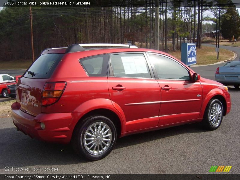 Salsa Red Metallic / Graphite 2005 Pontiac Vibe