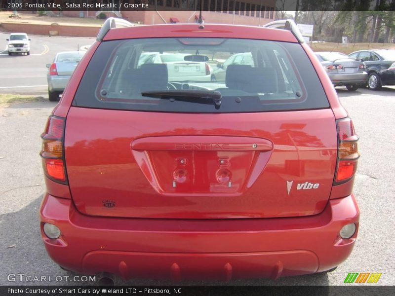 Salsa Red Metallic / Graphite 2005 Pontiac Vibe