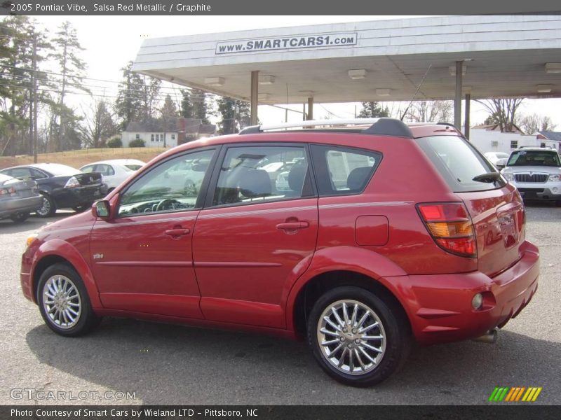 Salsa Red Metallic / Graphite 2005 Pontiac Vibe