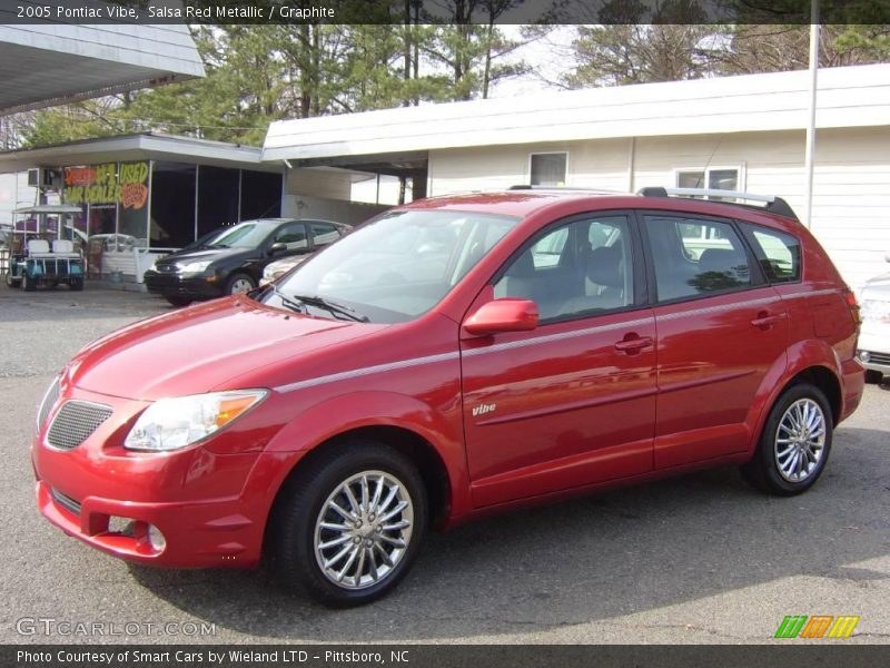 Salsa Red Metallic / Graphite 2005 Pontiac Vibe