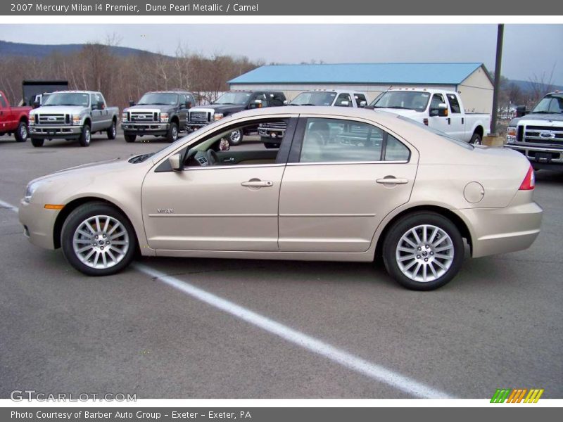 Dune Pearl Metallic / Camel 2007 Mercury Milan I4 Premier