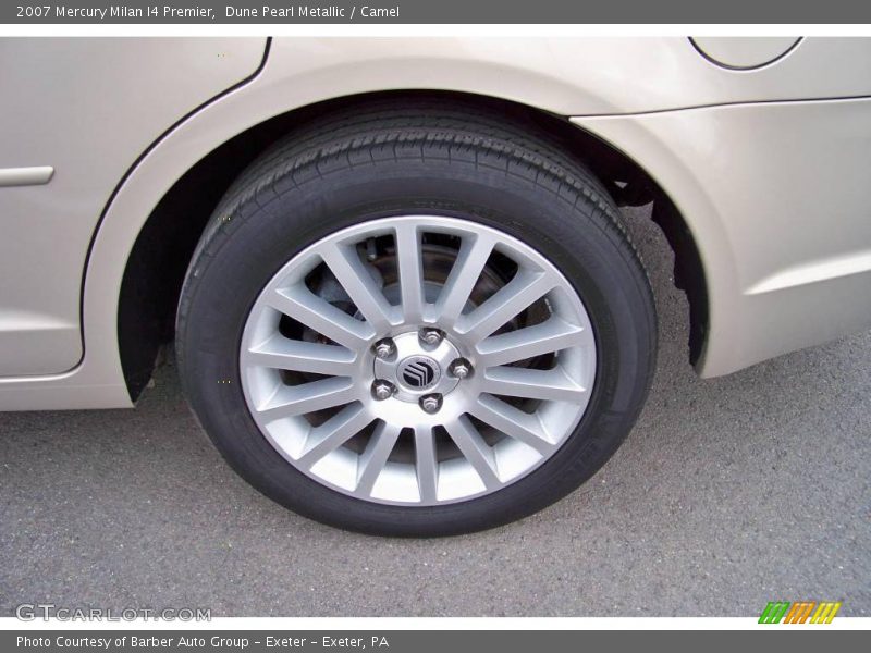 Dune Pearl Metallic / Camel 2007 Mercury Milan I4 Premier