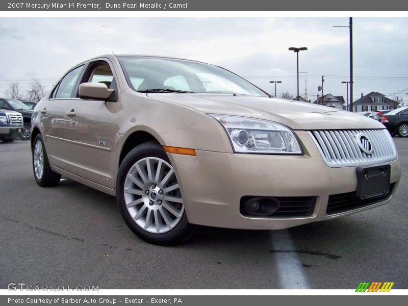 Dune Pearl Metallic / Camel 2007 Mercury Milan I4 Premier