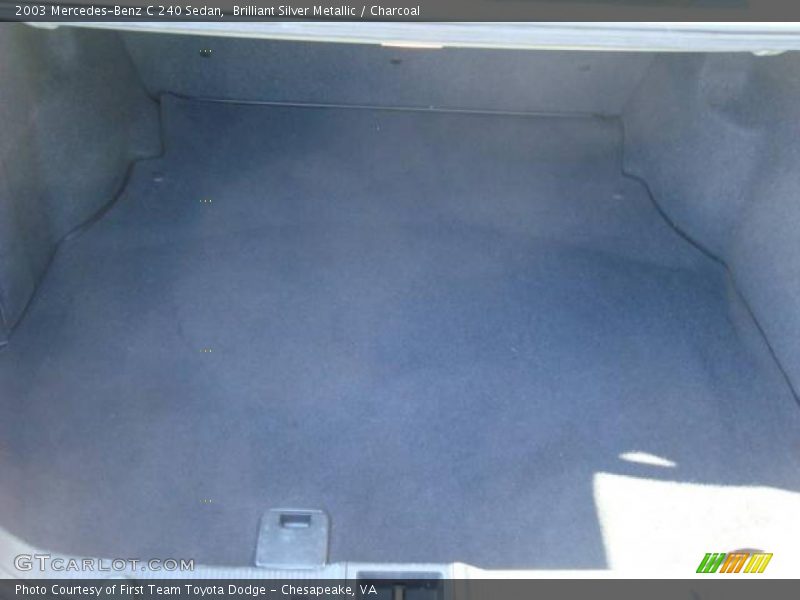 Brilliant Silver Metallic / Charcoal 2003 Mercedes-Benz C 240 Sedan