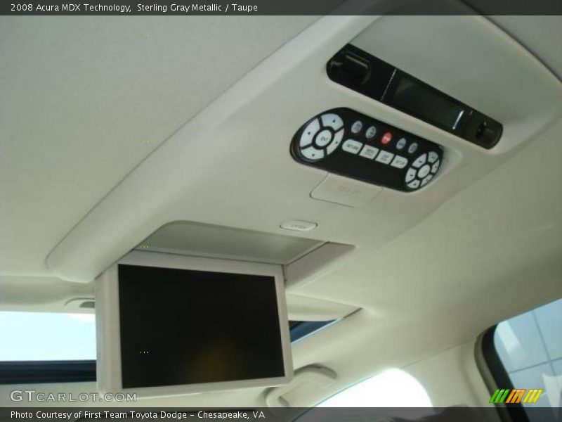 Sterling Gray Metallic / Taupe 2008 Acura MDX Technology