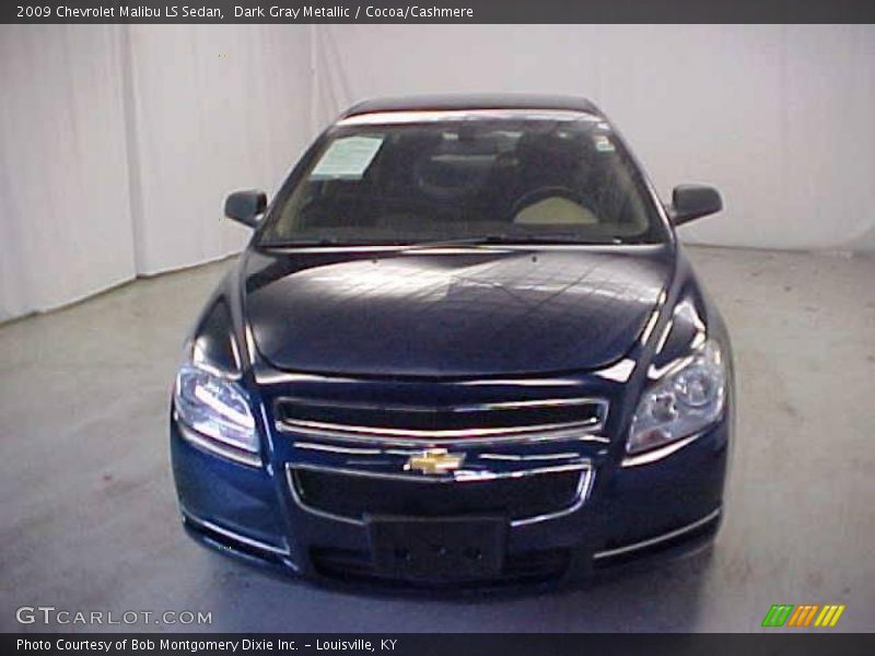 Dark Gray Metallic / Cocoa/Cashmere 2009 Chevrolet Malibu LS Sedan