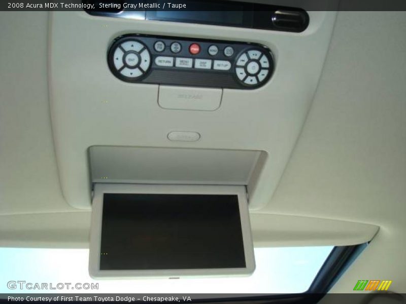 Sterling Gray Metallic / Taupe 2008 Acura MDX Technology