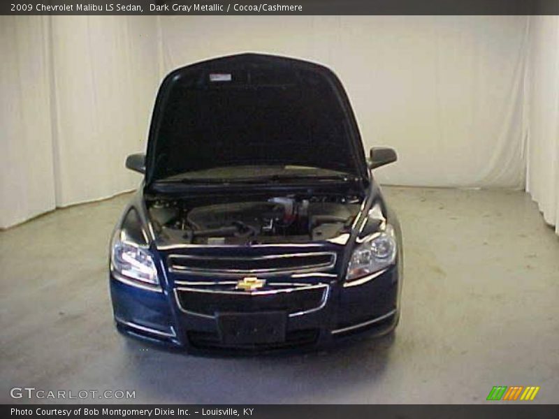 Dark Gray Metallic / Cocoa/Cashmere 2009 Chevrolet Malibu LS Sedan