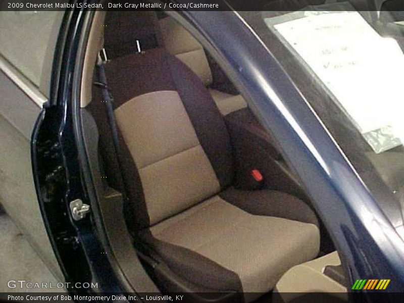 Dark Gray Metallic / Cocoa/Cashmere 2009 Chevrolet Malibu LS Sedan